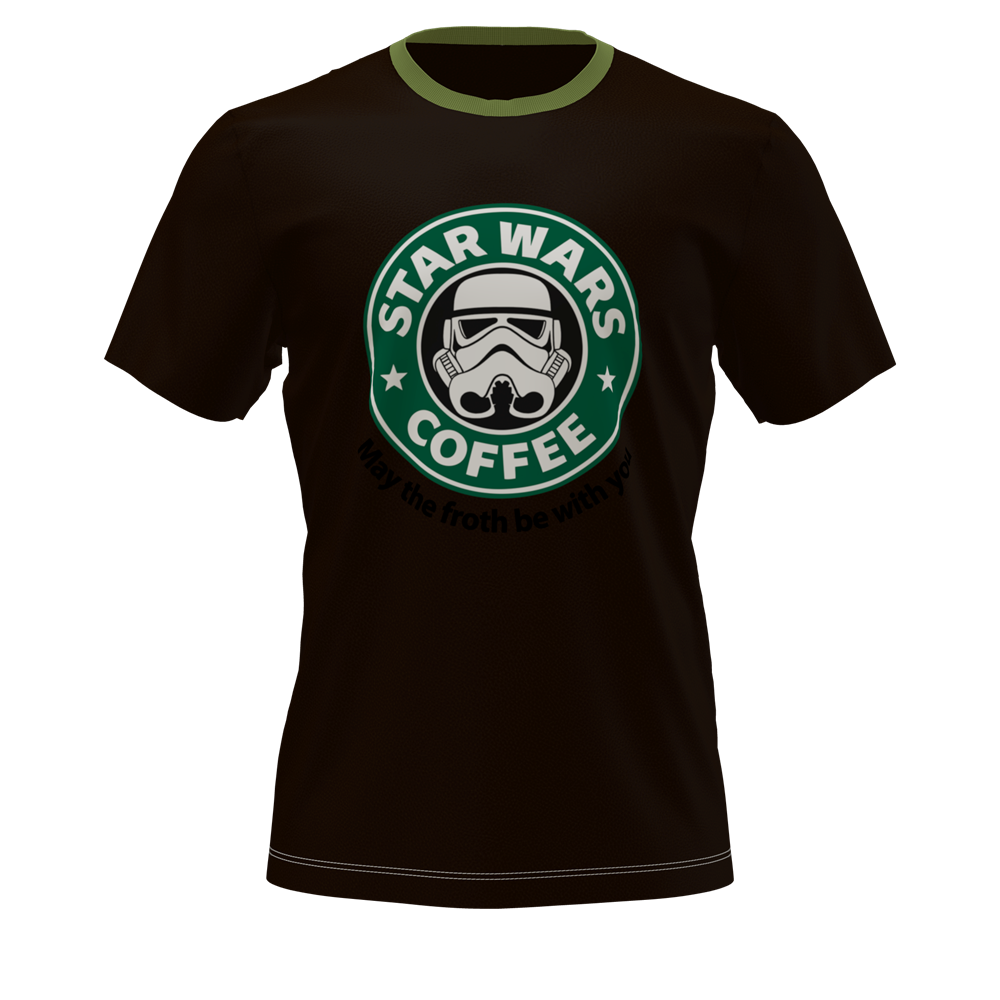 Black Start Wars Coffee Tee