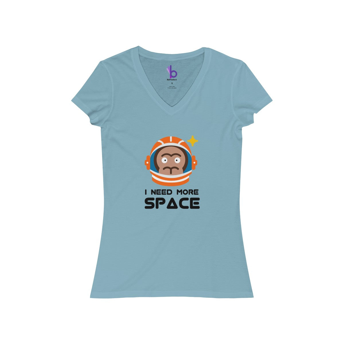 SPACE - Women's Jersey V-Neck Tee