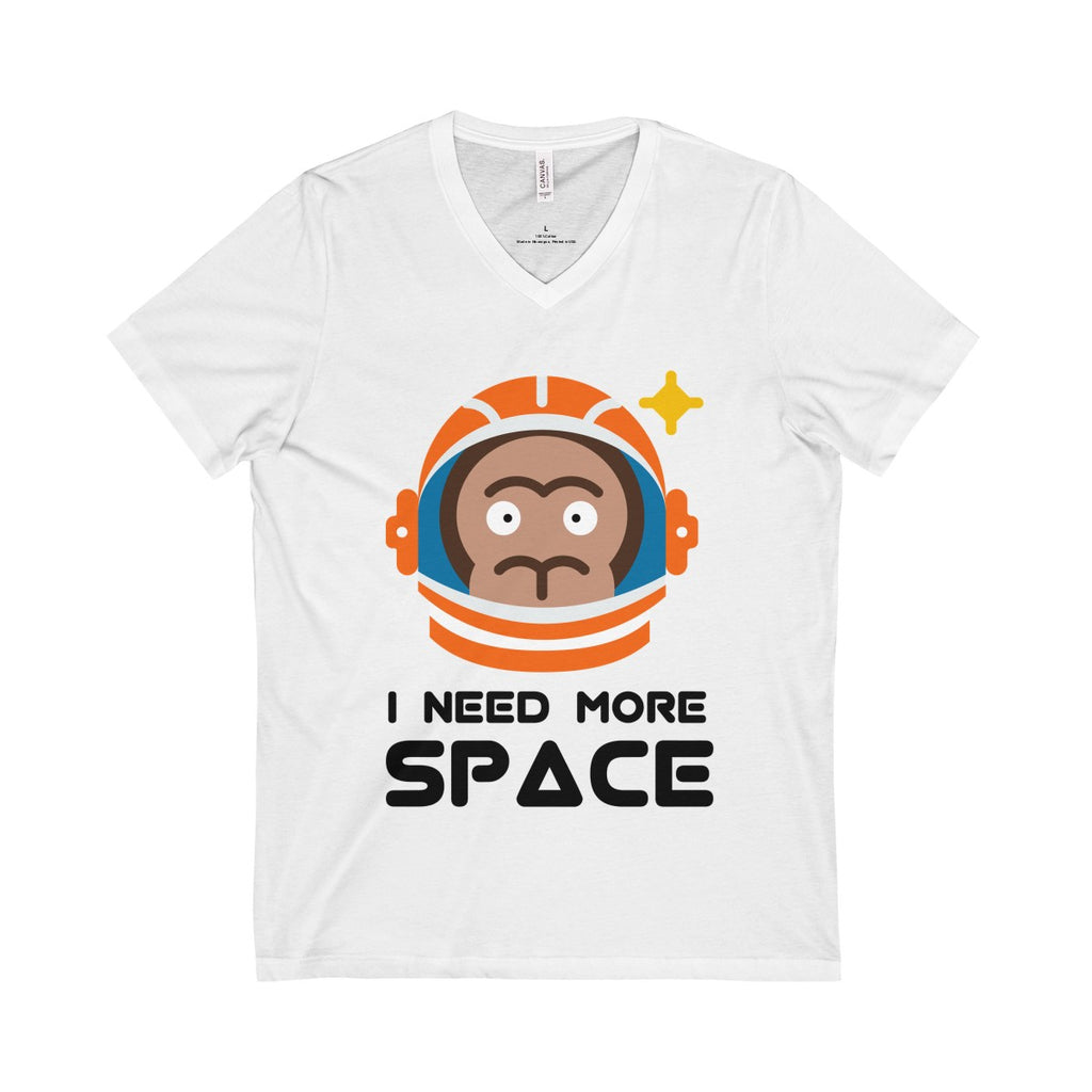 SPACE - Unisex Jersey V-Neck Tee