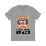 SPACE - Unisex Jersey V-Neck Tee